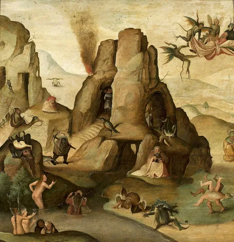 Jan Mandijn, The Temptation of Saint Anthony
