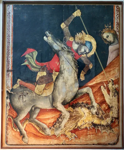 Vitale da Bologna, Saint George and the Dragon