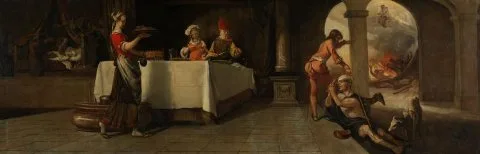 Barent Fabritius, Lazarus and the Rich Man