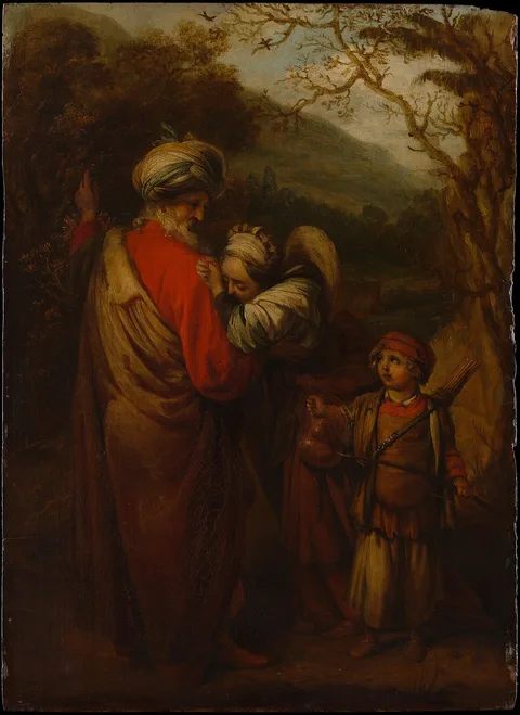 Barent Fabritius, Abraham Dismissing Hagar and Ishmael