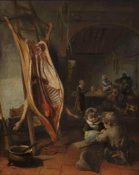 Barent Fabritius, The slaughtered swine