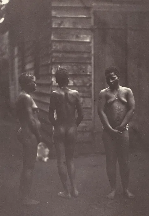 Désiré Charnay, Trois Femmes Malgaches (Plate 30)
