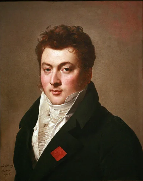 Michel Martin Drolling, Portrait of mister de Courcy (formerly intendant to Murat - king of Naples)