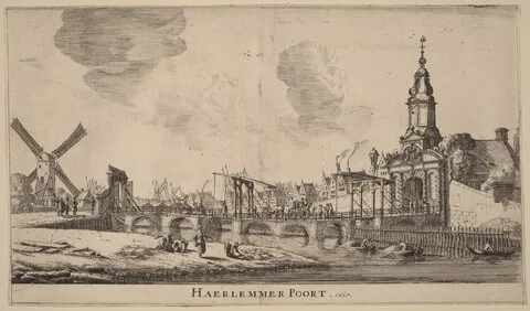 Reinier Nooms, Haarlem Gate (Haerlemmer Poort)