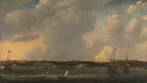 Reinier Nooms, View of Tunis