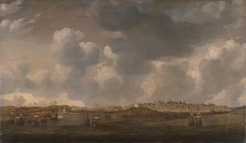 Reinier Nooms, View of Salee, Morocco