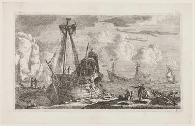 Reinier Nooms, Merchant Ships