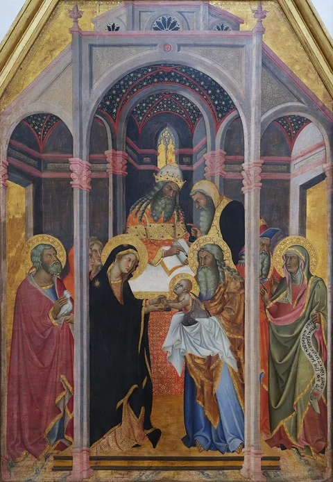 Bartolo di Fredi, The Presentation at the Temple
