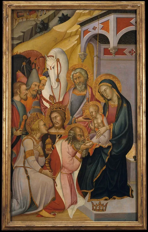 Bartolo di Fredi, The Adoration of the Magi