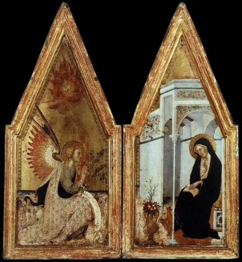 Bartolo di Fredi, The Annunciation