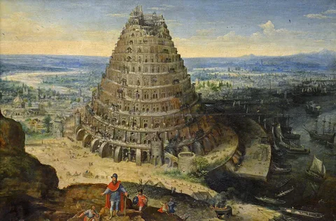 Lucas van Valckenborch, The Tower of Babel