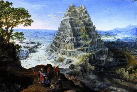 Lucas van Valckenborch, The Tower of Babel