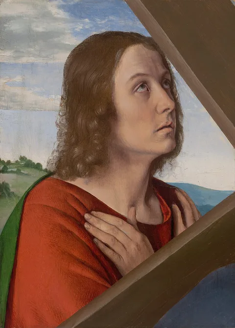 Jean Hey, Fragment from Christ Carrying the Cross: Saint John the Evangelist