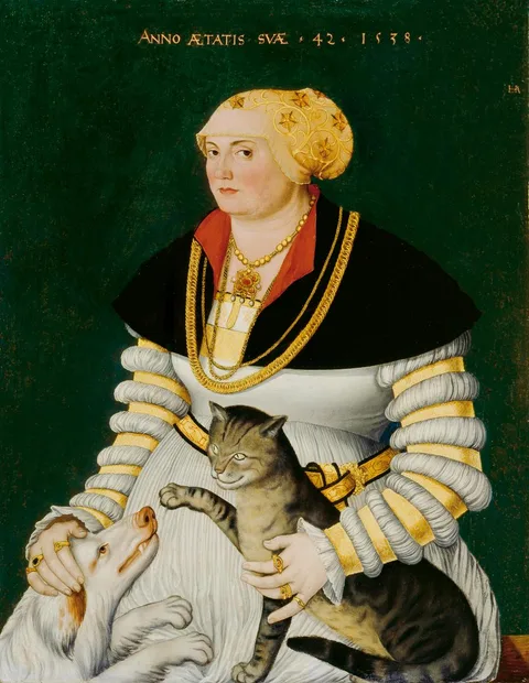 Hans Asper, Portrait of Cleophea Krieg von Bellikon