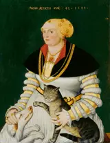 Hans Asper, Portrait of Cleophea Krieg von Bellikon