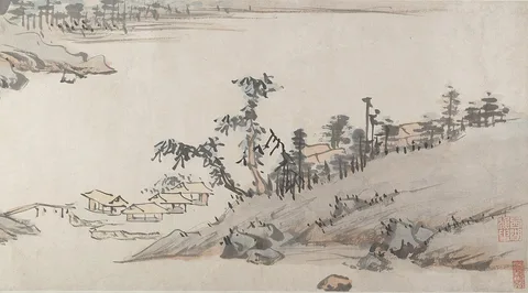 Chen Chun, River Landscape