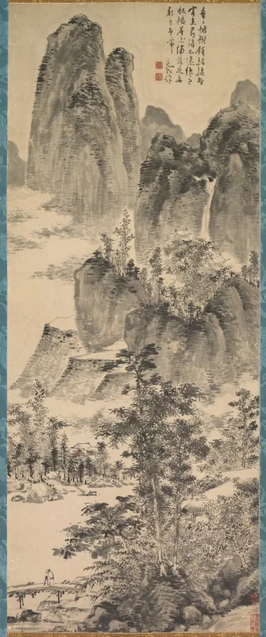 Chen Chun, Looking for a Monastery in the Misty Mountains