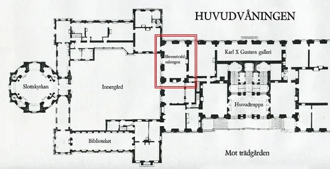 David Klöcker Ehrenstrahl, Queen's Grand Audience Hall