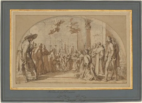 Bernardino Poccetti, The Death of the Blessed Buonagiunta Manetti
