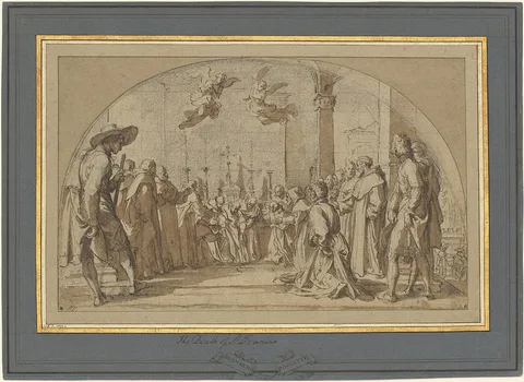 Bernardino Poccetti, The Death of the Blessed Buonagiunta Manetti