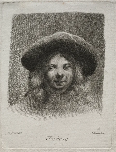 Adam Bartsch, Portrait of Gerard Terborch
