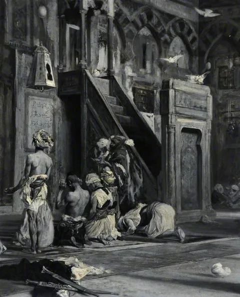 Charles Bargue, Arabs at Prayer
