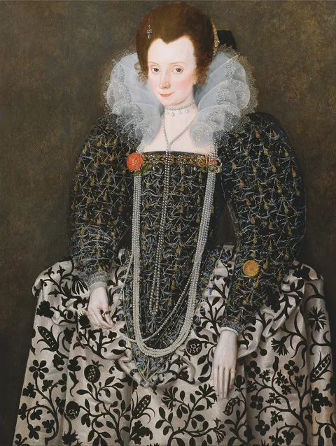 Robert Peake the elder, Mary Clopton (née Waldegrave), of Kentwell Hall, Suffolk