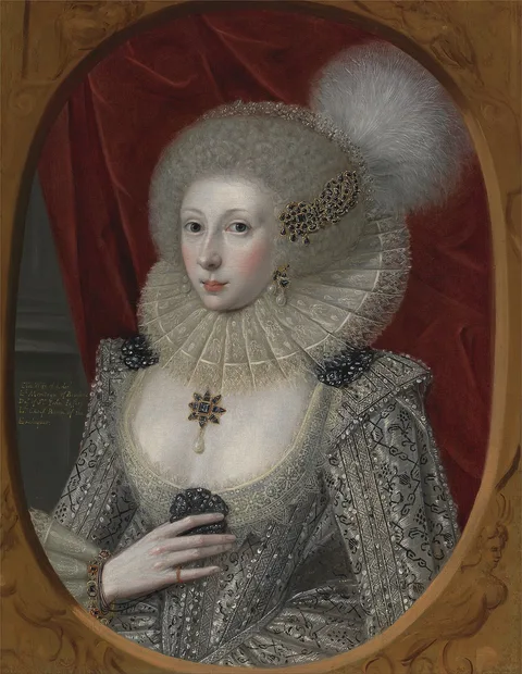 Robert Peake the elder, Portrait of a Woman, possibly Elizabeth Pope (ca. 1585; living 1624)