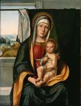 Boccaccio Boccaccino, Virgin and Child