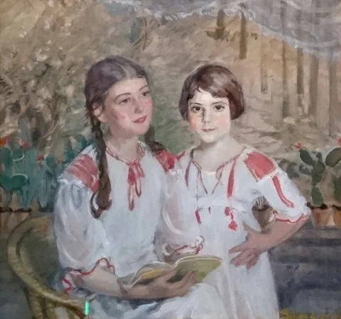 Sabine Lepsius, Cornelia and Charlotte Hahn