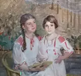 Sabine Lepsius, Cornelia and Charlotte Hahn