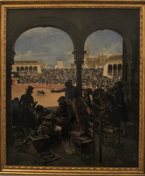 José Jiménez Aranda, Un lance en la Plaza de Toros