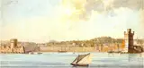 Thomas Hope, Rhodes, the Old Harbour