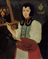 Anna Waser, Self-Portrait at the Age of Twelve