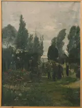 Édouard Joseph Dantan, Burial of a Child in Villerville