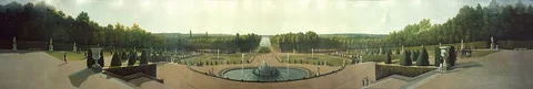 John Vanderlyn, Panoramic View of the Palace and Gardens of Versailles