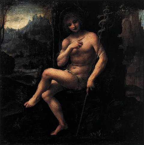 Cesare da Sesto, Saint John the Baptist in the Wilderness
