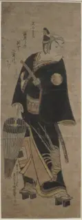 Okumura Masanobu, Ichikawa Ebizo II as Sukeroku