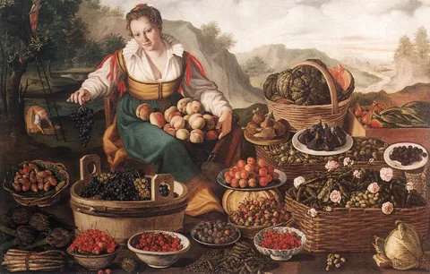 Vincenzo Campi, The Fruit Seller