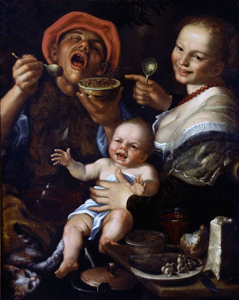 Vincenzo Campi, The Bean Eaters