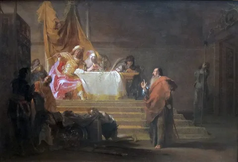 Nikolaus Knüpfer, Solon before Croesus