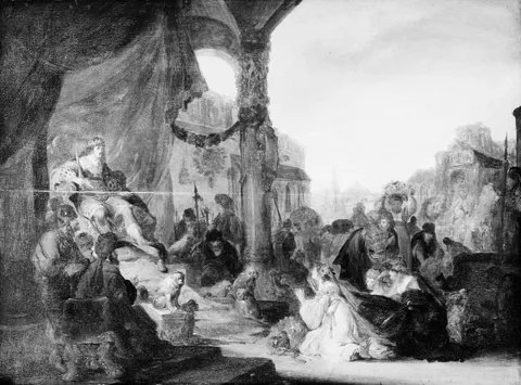 Nikolaus Knüpfer, The Queen of Sheba's Visit to Solomon