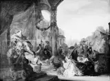 Nikolaus Knüpfer, The Queen of Sheba's Visit to Solomon