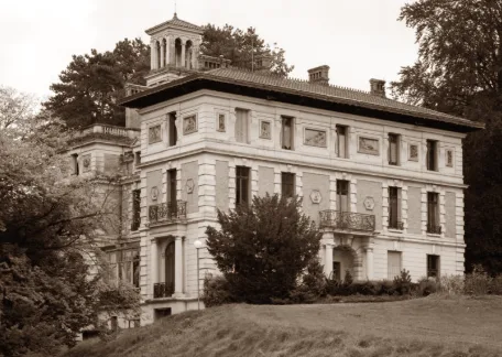 Alexandre Charpentier, Villa La Sapinère d'Évian-les-Bains