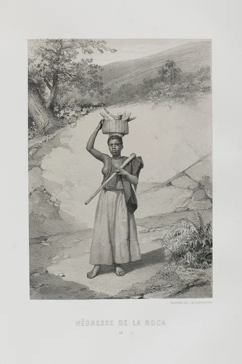 Alexandre Charpentier, Négresse de la roca