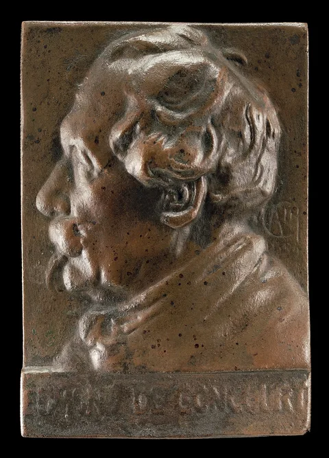 Alexandre Charpentier, Edmond de Goncourt, 1822-1896, Writer and Critic