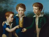 Leopold Kupelwieser, Albert, Moritz and Leopold von Neuwall