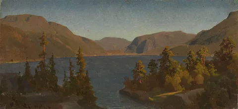 August Cappelen, Lake in Telemark