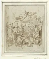 Jacopo Zucchi, Allegorie op de moed