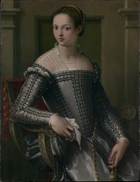 Jacopo Zucchi, Portrait of a Woman